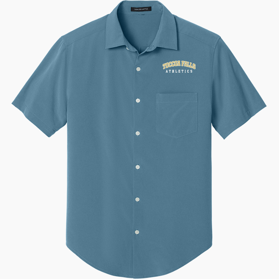 Toccoa Falls EAGLES <span class="pdp-name-mascot">TOCCOA FALLS COLLEGE EAGLES</span> Mercer+Mettle Men's Short Sleeve UV Capital Tech Shirt