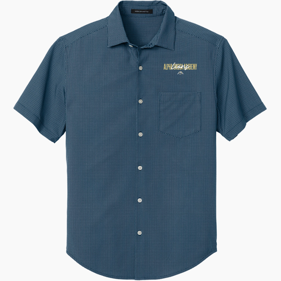 ALPHA OMEGA ACADEMY LIONS <span class="pdp-name-mascot">ALPHA OMEGA ACADEMY LIONS</span> Mercer+Mettle Men's Short Sleeve UV Capital Tech Shirt