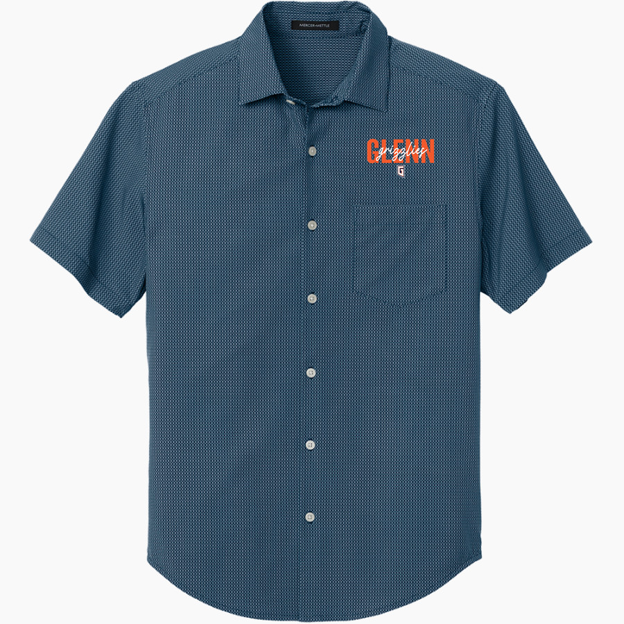 Glenn Grizzlies <span class="pdp-name-mascot">Tom Glenn Grizzlies</span> Mercer+Mettle Men's Short Sleeve UV Capital Tech Shirt