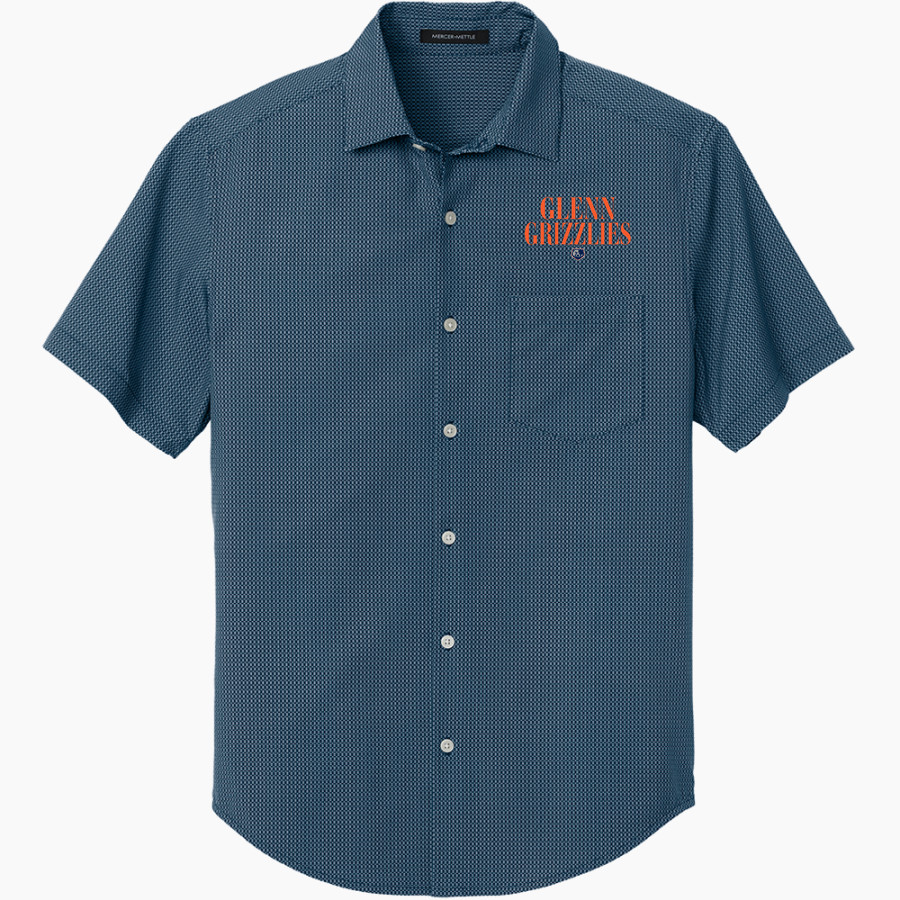 Glenn Grizzlies <span class="pdp-name-mascot">Tom Glenn Grizzlies</span> Mercer+Mettle Men's Short Sleeve UV Capital Tech Shirt
