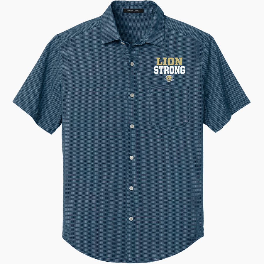 GRACE PREP ACADEMY LIONS <span class="pdp-name-mascot">GRACE LIONS</span> Mercer+Mettle Men's Short Sleeve UV Capital Tech Shirt