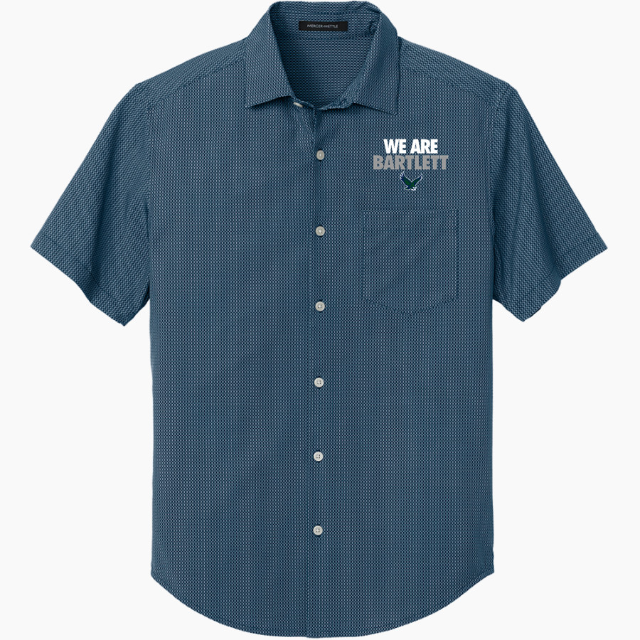 BARTLETT HIGH SCHOOL HAWKS <span class="pdp-name-mascot">BARTLETT HAWKS</span> Mercer+Mettle Men's Short Sleeve UV Capital Tech Shirt