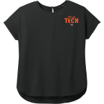 Tech High School Tigers <span class="pdp-name-mascot">Tech High School</span> Mercer+Mettle Women's Stretch Crepe Crew Front Thumbnail
