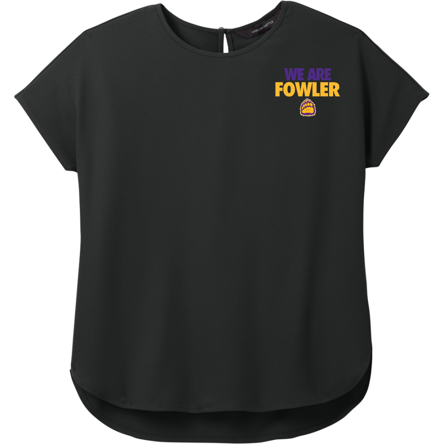 Fowler Grizzlies <span class="pdp-name-mascot">Fowler Grizzlies</span> Mercer+Mettle Women's Stretch Crepe Crew