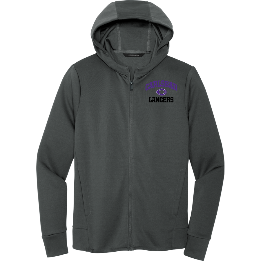 Carlsbad Lancers <span class="pdp-name-mascot">Carlsbad Lancers</span> Mercer+Mettle Men's Double-Knit Full-Zip Hoodie