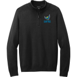 Sanford Hawks <span class="pdp-name-mascot">Sanford Middle School Hawks</span> Mercer+Mettle Men's 1/4-Zip Sweater Front Thumbnail