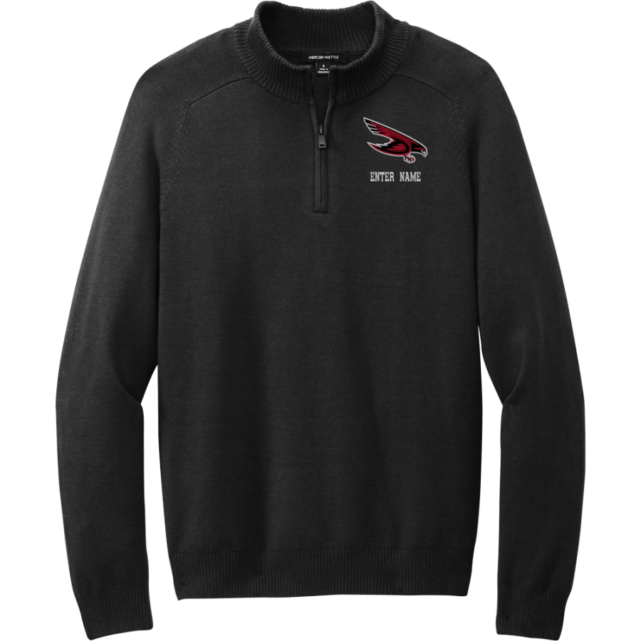 Dunedin Falcons <span class="pdp-name-mascot">Dunedin High School Falcons</span> Mercer+Mettle Men's 1/4-Zip Sweater