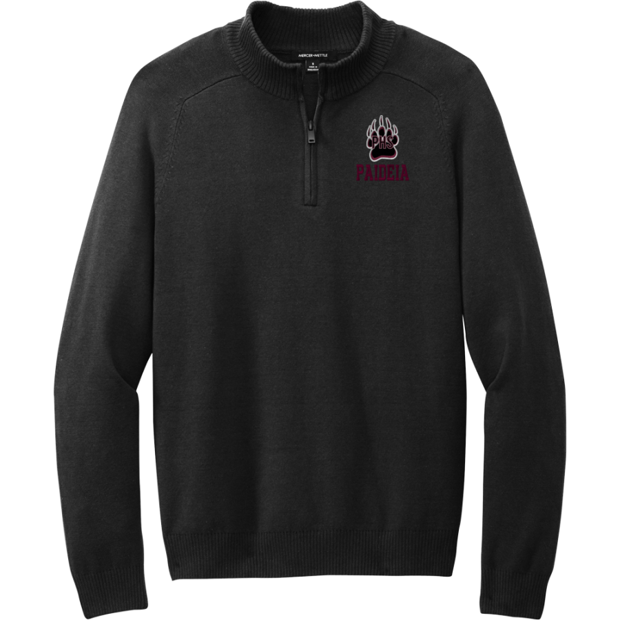 Paideia High Bears <span class="pdp-name-mascot">Paideia High School Bears</span> Mercer+Mettle Men's 1/4-Zip Sweater