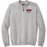 LA SALLE ACADEMY CARDINALS official sideline store <span class="pdp-name-mascot">La Salle Academy CARDINALS</span> Mercer+Mettle Men's 1/4-Zip Sweater Front Thumbnail