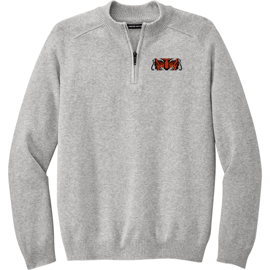 Tech High School Tigers <span class="pdp-name-mascot">Tech High School</span> Mercer+Mettle Men's 1/4-Zip Sweater