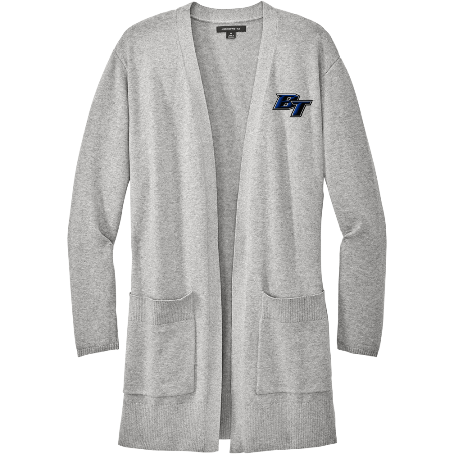 Bartram Trail Bears <span class="pdp-name-mascot">Bartram Trail Bears</span> Mercer+Mettle Women's Open-Front Cardigan Sweater