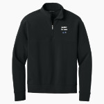 XAVIER HIGH SCHOOL HAWKS Mercer+Mettle Men's Linear Texture 1/4-Zip Front Thumbnail