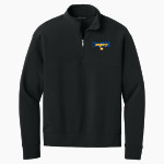 CULBRETH Cougars Mercer+Mettle Men's Linear Texture 1/4-Zip Front Thumbnail