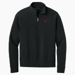 LOUISVILLE HIGH SCHOOL WILDCATS <span class="pdp-name-mascot">LOUISVILLE WILDCATS</span> Mercer+Mettle Men's Linear Texture 1/4-Zip Front Thumbnail