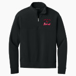 BAY CITY CHRISTIAN HIGH SCHOOL BOBCATS <span class="pdp-name-mascot">BAY CITY Christian BOBCATS</span> Mercer+Mettle Men's Linear Texture 1/4-Zip Front Thumbnail