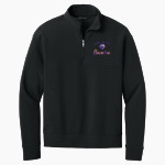 Holy Cross Crusaders Mercer+Mettle Men's Linear Texture 1/4-Zip Front Thumbnail