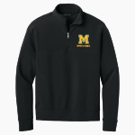 Monterey Toreadores <span class="pdp-name-mascot">Monterey Toreadores</span> Mercer+Mettle Men's Linear Texture 1/4-Zip Front Thumbnail