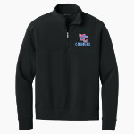 WEBB CITY HIGH SCHOOL CARDINALS Mercer+Mettle Men's Linear Texture 1/4-Zip Front Thumbnail