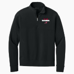 Muhlenberg Mules <span class="pdp-name-mascot">Muhlenberg College Mules</span> Mercer+Mettle Men's Linear Texture 1/4-Zip Front Thumbnail