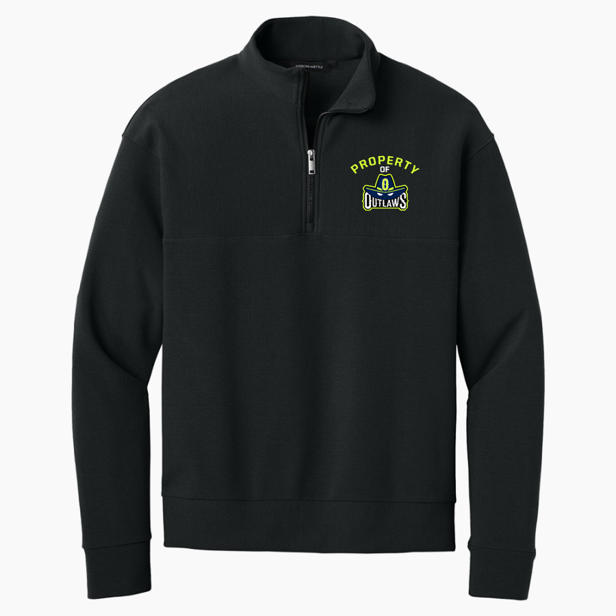 Ocean State Outlaws Outlaws <span class="pdp-name-mascot">Ocean State Outlaws</span> Mercer+Mettle Men's Linear Texture 1/4-Zip