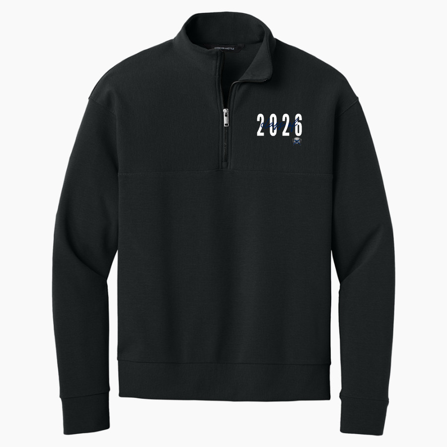 STEM Innovation Academy of the Oranges we rise together <span class="pdp-name-mascot">STEM Phoenix</span> Mercer+Mettle Men's Linear Texture 1/4-Zip