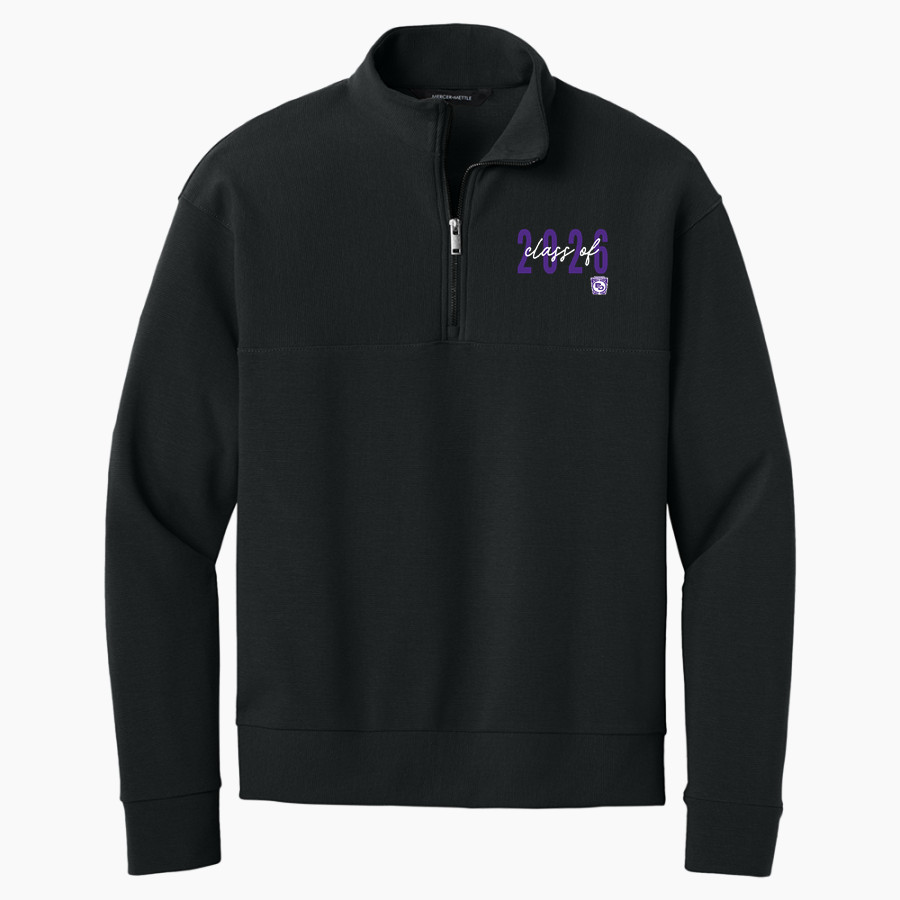 Ben Davis Giants <span class="pdp-name-mascot">Ben Davis Giants</span> Mercer+Mettle Men's Linear Texture 1/4-Zip