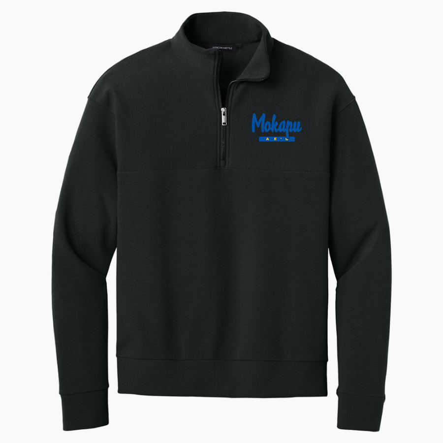 Mokapu Ae'o <span class="pdp-name-mascot">Mōkapu Elementary Ae'o</span> Mercer+Mettle Men's Linear Texture 1/4-Zip