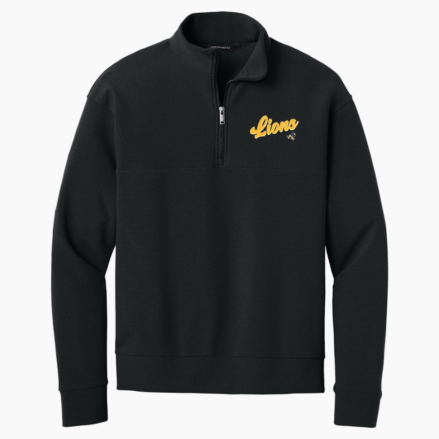Founders Classical Lions <span class="pdp-name-mascot">Founders Classical Lions</span> Mercer+Mettle Men's Linear Texture 1/4-Zip
