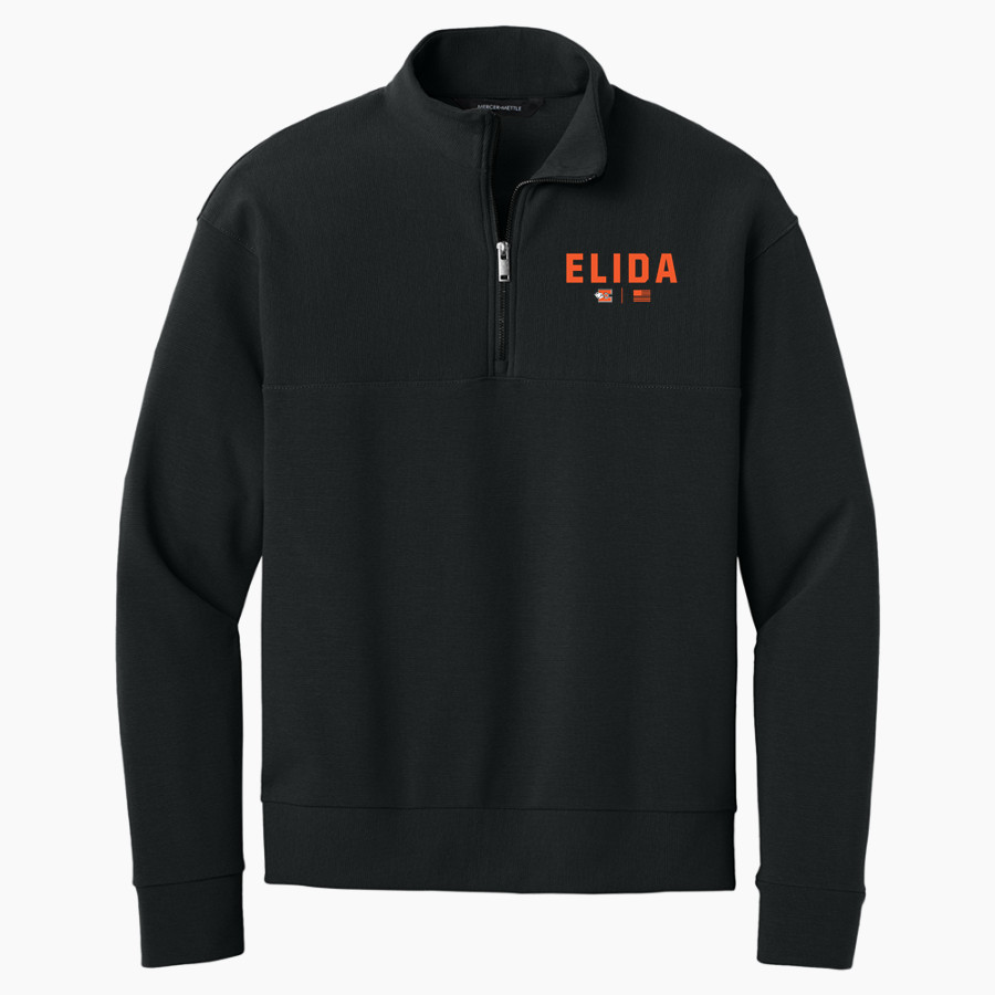 ELIDA HIGH SCHOOL BULLDOGS <span class="pdp-name-mascot">ELIDA BULLDOGS</span> Mercer+Mettle Men's Linear Texture 1/4-Zip
