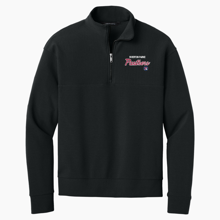 RIVERTON PARKE HIGH SCHOOL PANTHERS <span class="pdp-name-mascot">RIVERTON PARKE PANTHERS</span> Mercer+Mettle Men's Linear Texture 1/4-Zip