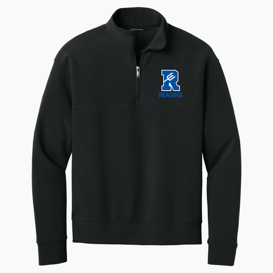 READING SENIOR HIGH SCHOOL BLUE DEVILS <span class="pdp-name-mascot">READING BLUE DEVILS</span> Mercer+Mettle Men's Linear Texture 1/4-Zip