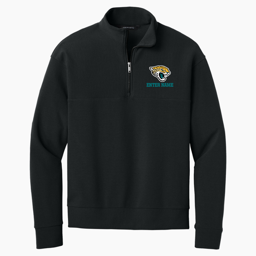 MOLINA HIGH SCHOOL JAGUARS <span class="pdp-name-mascot">MOLINA JAGUARS</span> Mercer+Mettle Men's Linear Texture 1/4-Zip
