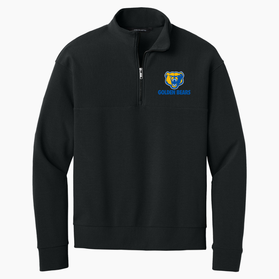 LYNDHURST HIGH SCHOOL GOLDEN BEARS <span class="pdp-name-mascot">LYNDHURST GOLDEN BEARS</span> Mercer+Mettle Men's Linear Texture 1/4-Zip