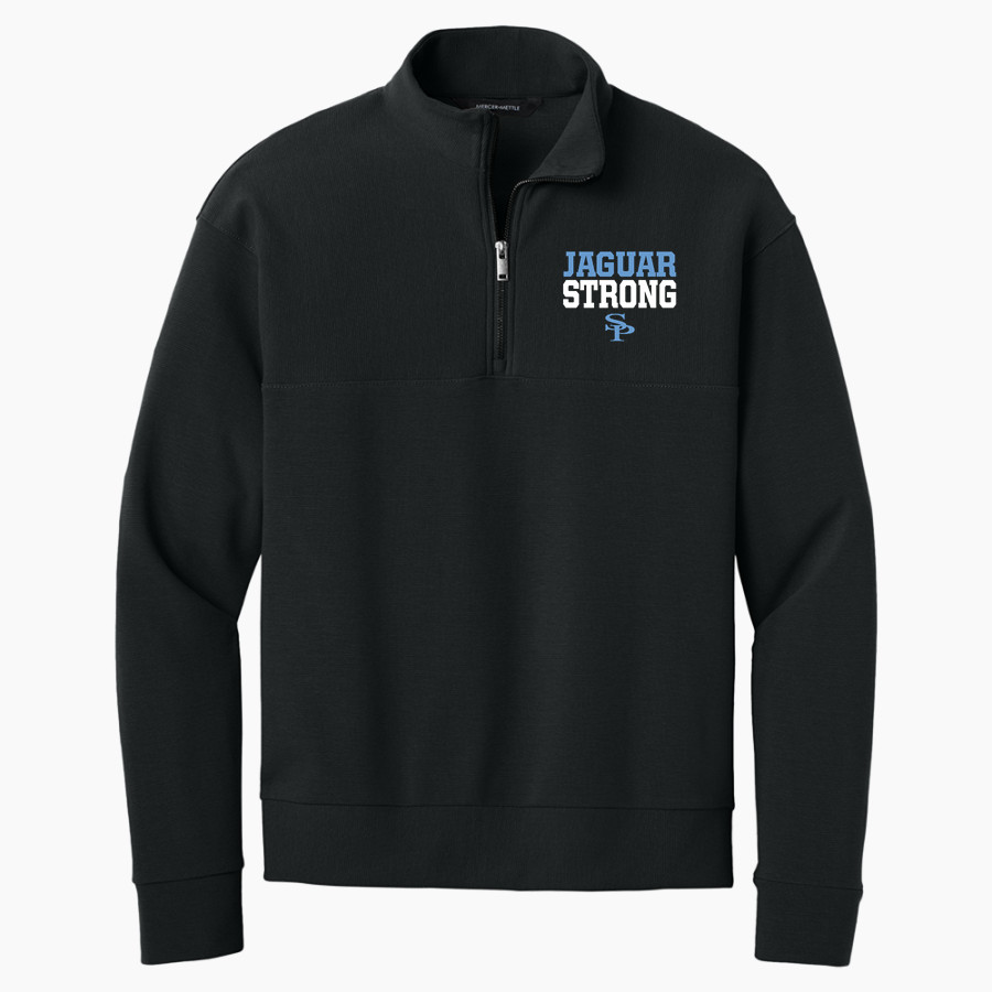 Hoover Athletic Association Jaguars <span class="pdp-name-mascot">Hoover Athletic Association Jaguars</span> Mercer+Mettle Men's Linear Texture 1/4-Zip