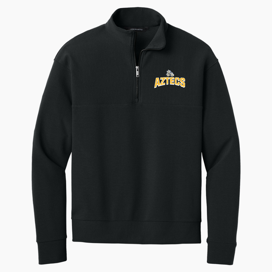 LA QUINTA HIGH SCHOOL AZTECS <span class="pdp-name-mascot">LA QUINTA AZTECS</span> Mercer+Mettle Men's Linear Texture 1/4-Zip