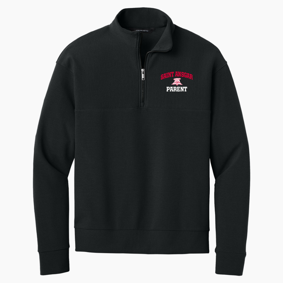 SAINT ANSGAR HIGH SCHOOL SAINTS <span class="pdp-name-mascot">SAINT ANSGAR SAINTS</span> Mercer+Mettle Men's Linear Texture 1/4-Zip