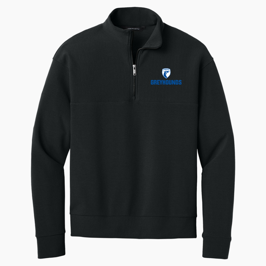 Carmel Greyhounds Greyhounds <span class="pdp-name-mascot">Carmel Greyhounds</span> Mercer+Mettle Men's Linear Texture 1/4-Zip