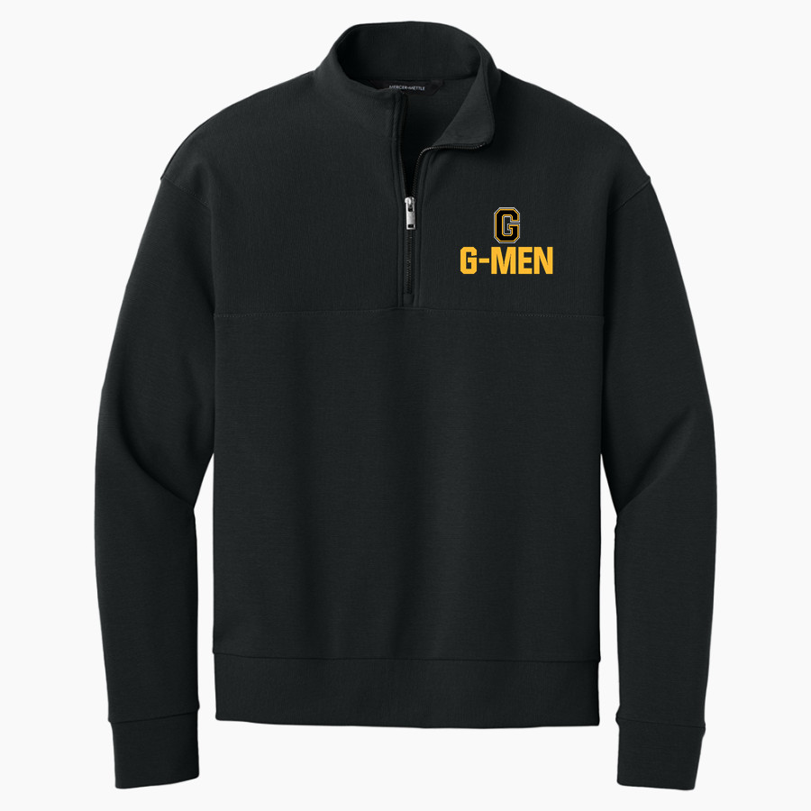 GEORGETOWN HIGH SCHOOL G-MEN Mercer+Mettle Men's Linear Texture 1/4-Zip