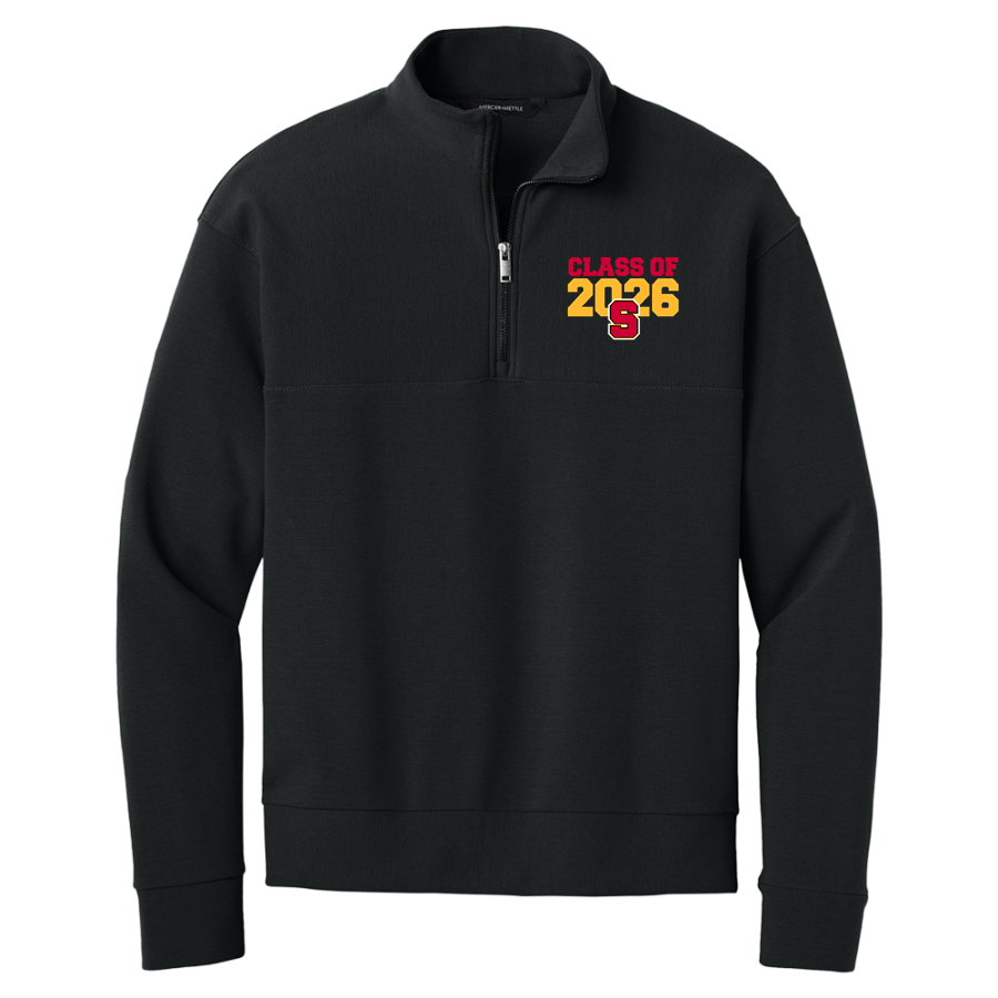 Steilacoom Sentinels <span class="pdp-name-mascot">Steilacoom Sentinels</span> Mercer+Mettle Men's Linear Texture 1/4-Zip