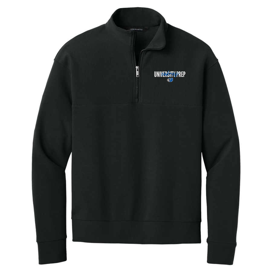University Prep Cobras <span class="pdp-name-mascot">University Prep Cobras</span> Mercer+Mettle Men's Linear Texture 1/4-Zip