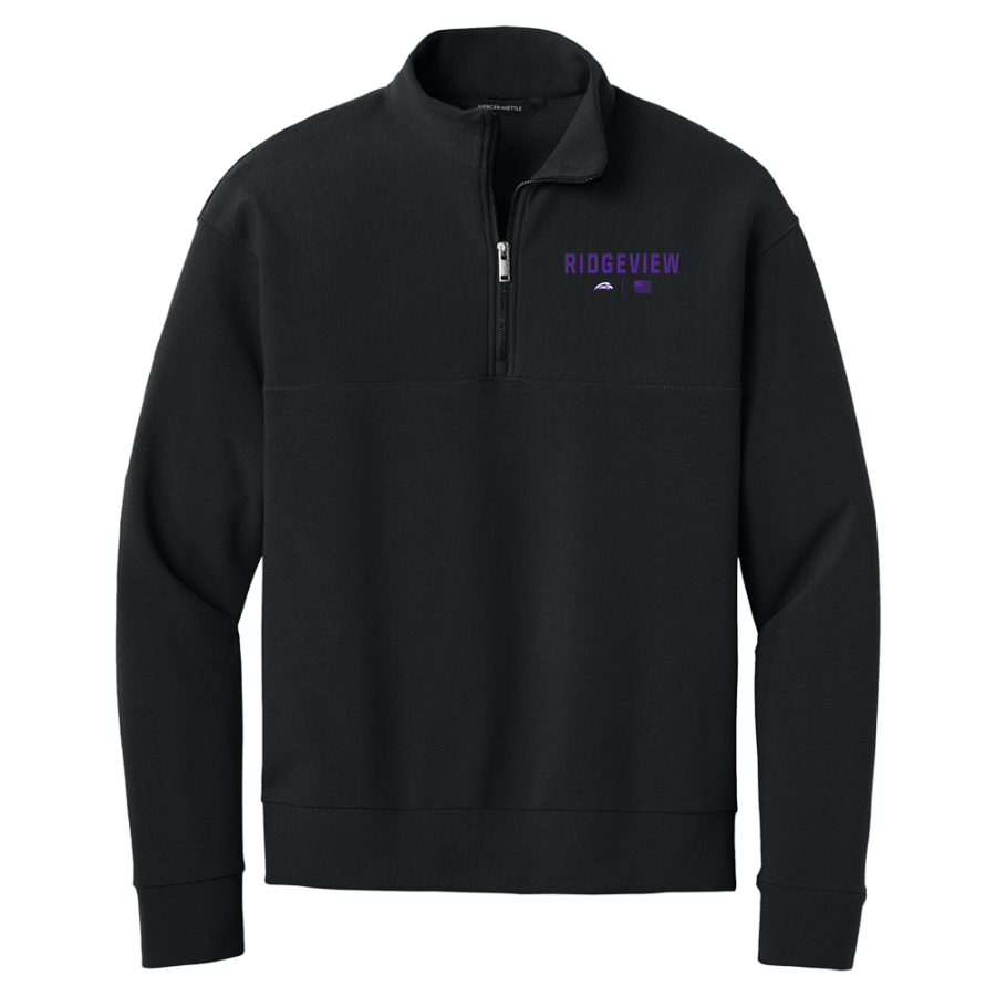 Ridgeview Raptors <span class="pdp-name-mascot">Ridgeview Raptors</span> Mercer+Mettle Men's Linear Texture 1/4-Zip
