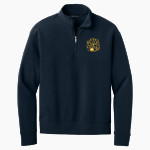 SHADE HIGH SCHOOL PANTHERS Mercer+Mettle Men's Linear Texture 1/4-Zip Front Thumbnail