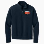 Mahomet-Seymour Bulldogs <span class="pdp-name-mascot">Mahomet-Seymour Bulldogs</span> Mercer+Mettle Men's Linear Texture 1/4-Zip Front Thumbnail