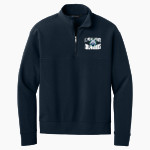 St. Patrick's Academy Wolfhounds <span class="pdp-name-mascot">Great Falls Central Catholic H S Mustangs</span> Mercer+Mettle Men's Linear Texture 1/4-Zip Front Thumbnail