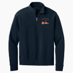 Hope College Online Athletics Store <span class="pdp-name-mascot">Hope Flying Dutch</span> Mercer+Mettle Men's Linear Texture 1/4-Zip Front Thumbnail