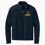 West Babylon Eagles <span class="pdp-name-mascot">West Babylon Eagles</span> Mercer+Mettle Men's Linear Texture 1/4-Zip Front Thumbnail