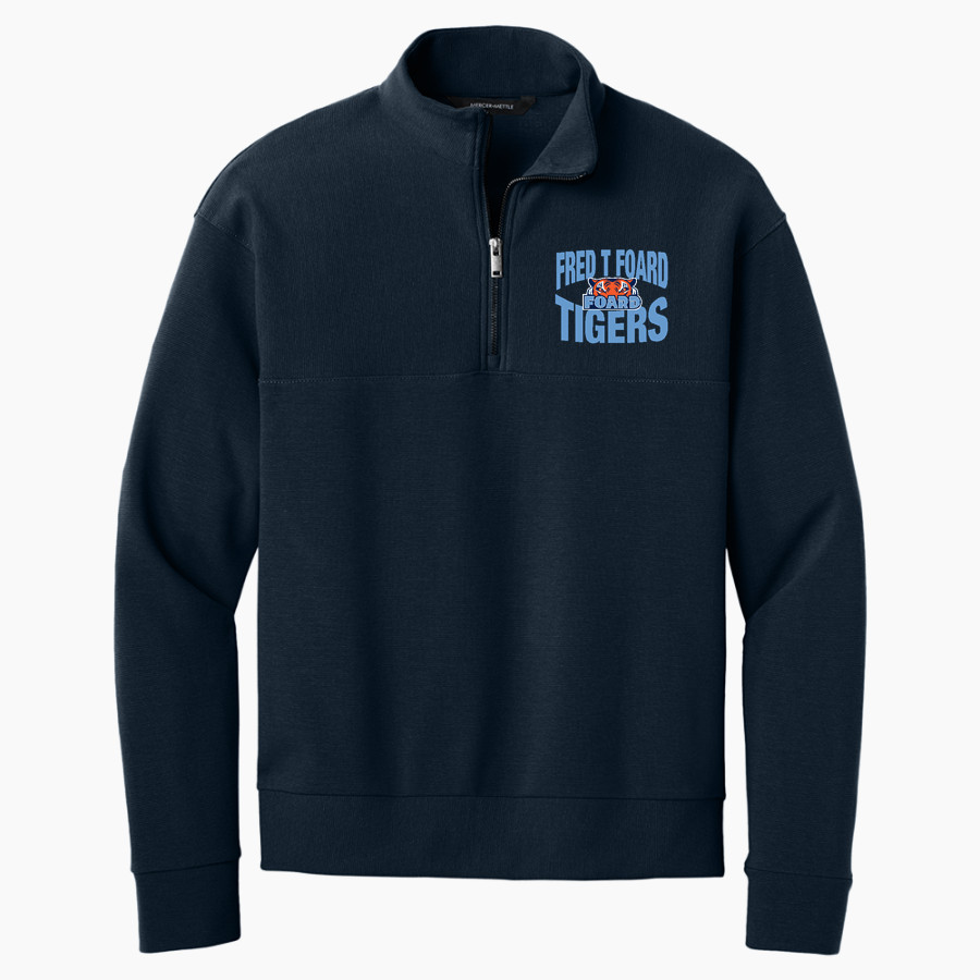 FRED T FOARD HIGH SCHOOL TIGERS <span class="pdp-name-mascot">FRED T FOARD TIGERS</span> Mercer+Mettle Men's Linear Texture 1/4-Zip