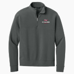 St. Cloud State University The Official Online Store Mercer+Mettle Men's Linear Texture 1/4-Zip Front Thumbnail