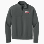 Bryn Athyn College The Official Store of the Lions <span class="pdp-name-mascot">Bryn Athyn College Lions</span> Mercer+Mettle Men's Linear Texture 1/4-Zip Front Thumbnail