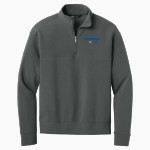 St. Mary's Springs Academy Ledgers <span class="pdp-name-mascot">SAINT MARYS SPRINGS HIGH LEDGERS</span> Mercer+Mettle Men's Linear Texture 1/4-Zip Front Thumbnail